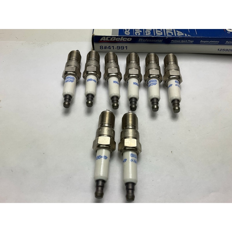 (8) NEW GENUINE Platinum ACDelco 41-991 Ignition Spark Plugs 12592619