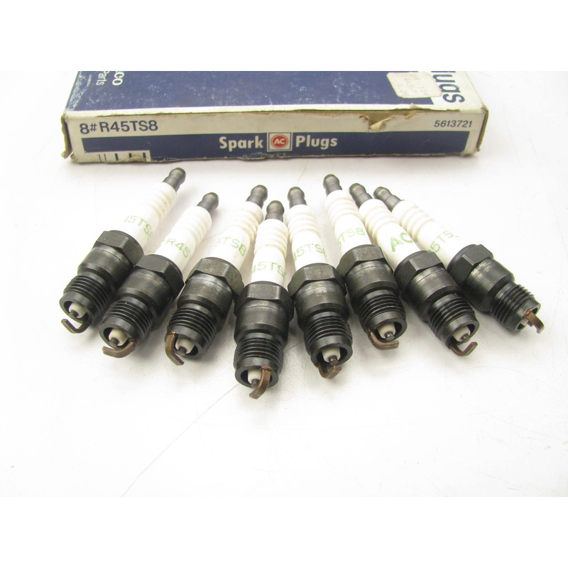 (8) Acdelco R45TS8 OEM GM Spark Plugs Replaces: 966 HR10BCZ RV15YC6 5028