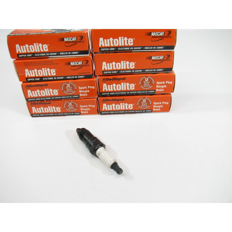 (8) Autolite 2544 Ignition Spark Plugs - Copper Resistor