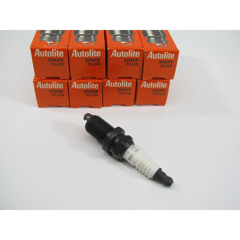 (8) Autolite 3924 Ignition Spark Plugs - Copper Resistor
