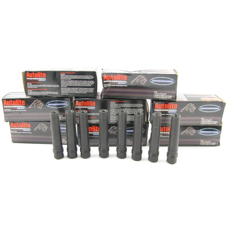 (8) Autolite Direct Ignition Coil On Plug Boots For 2000-2006 Lincoln LS 3.9L V8