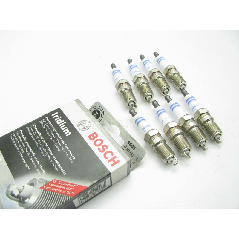 (8) Bosch 9605 Fine Wire Double Iridium Spark Plugs