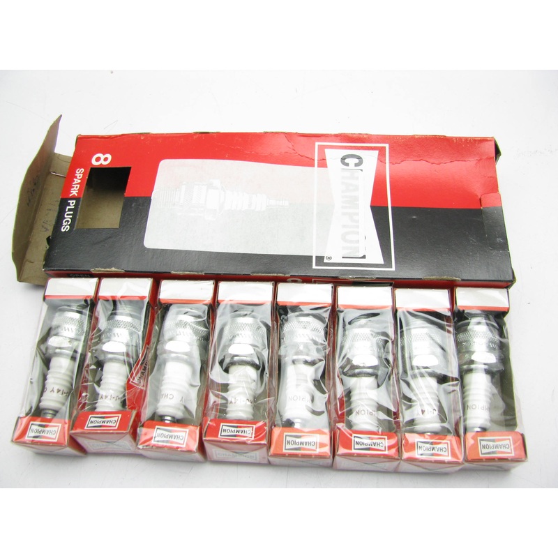 (8) Champion RJ14Y  Spark Plugs