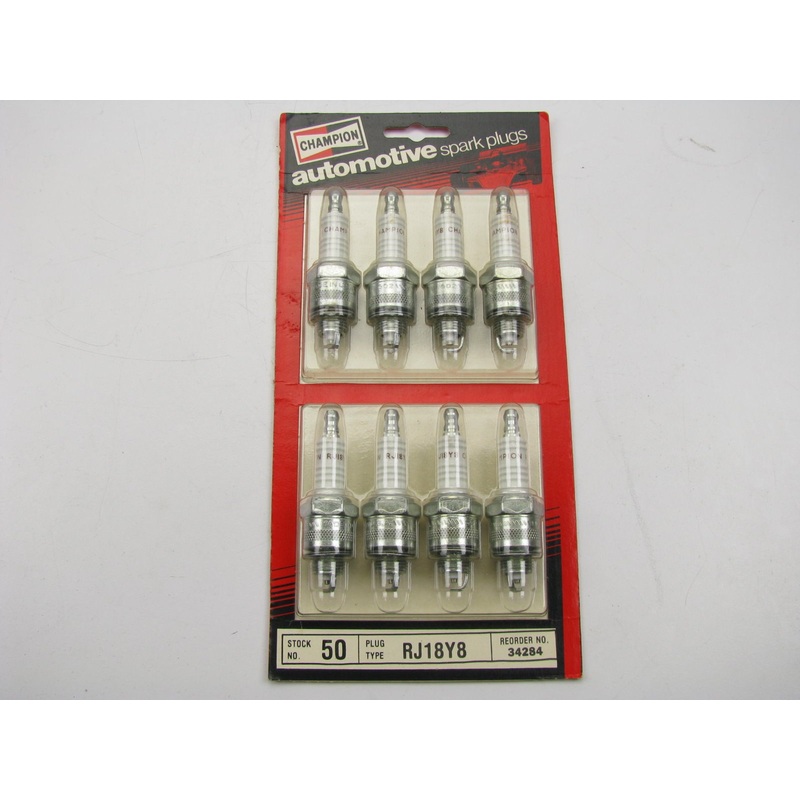 (8) Champion RJ18Y8 Ignition Spark Plugs