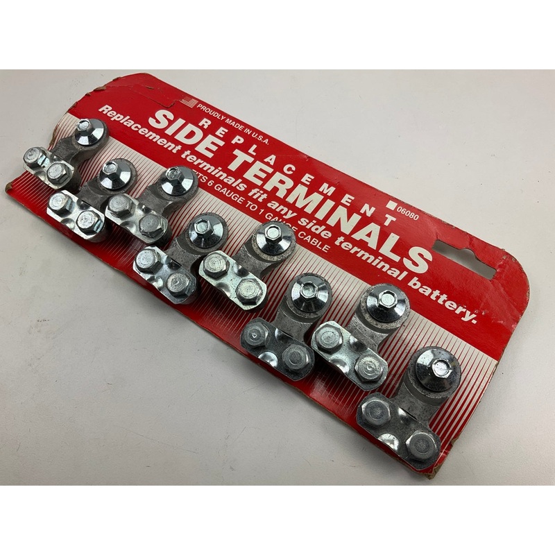 (8) East Penn 06080 Replacement Side Post Battery Terminals - 6 To 1 Gauge Cable