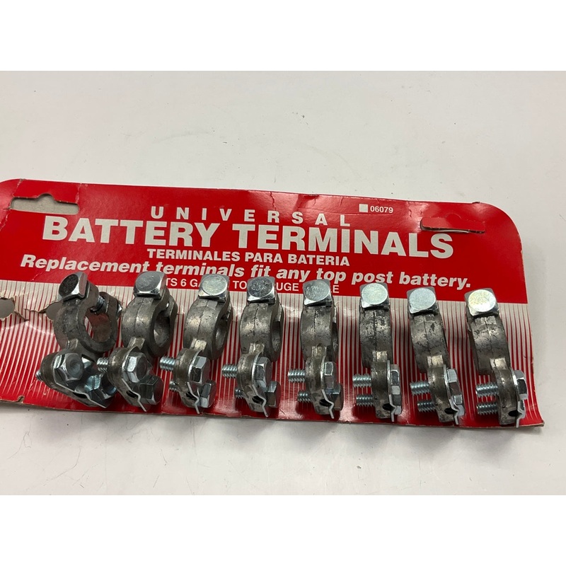 (8) East Penn Deka 06079 Top Post Battery Terminals For 6-1 Gauge Battery Cables