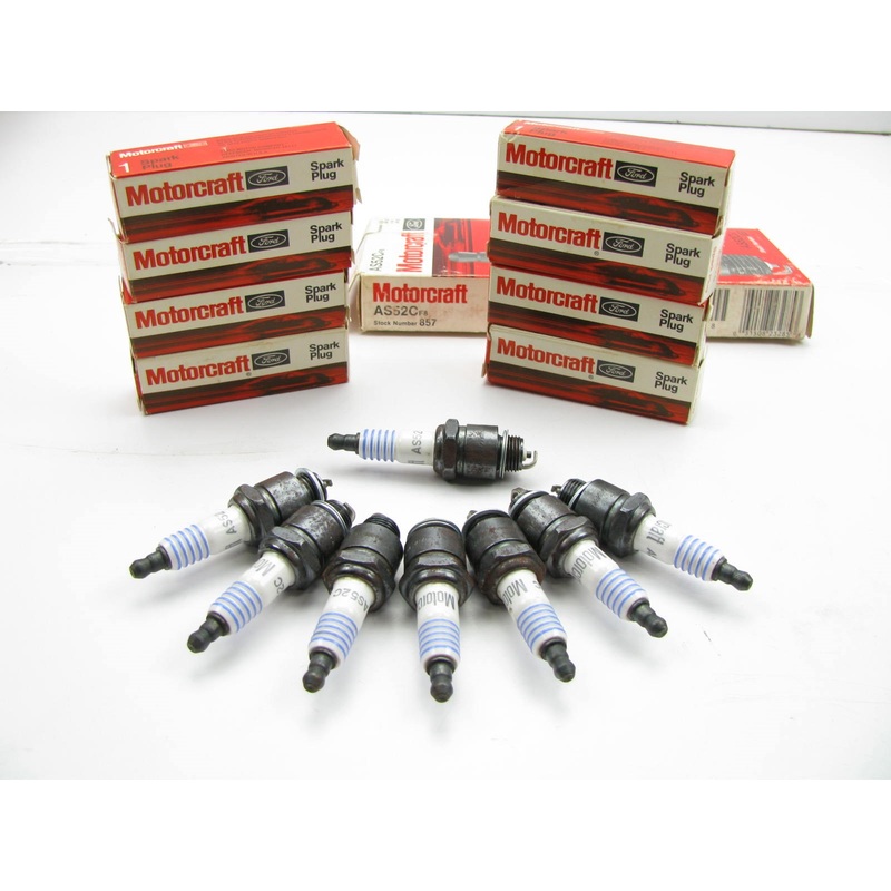 (8) Motorcraft AS52C Spark Plugs