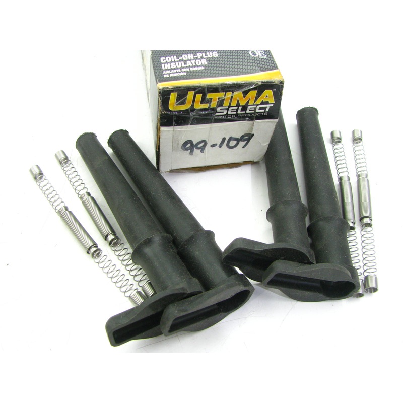 (4) Ultima Select 99-109 Direct Ignition Coil On Plug Boots 97-07 Ford 4.6L 5.4L