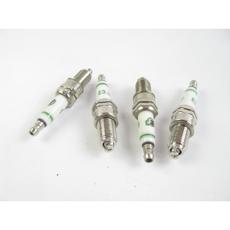 (4) UNBOXED - E3 Powersport Spark Plug - E3.36 For Harley & ATV / UTV