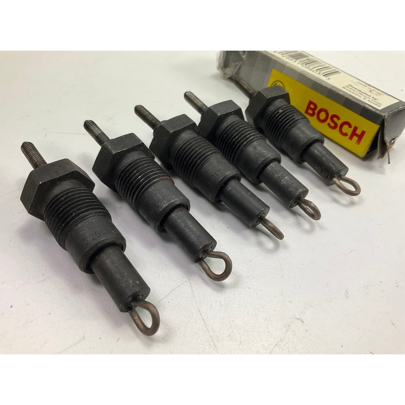 (5) Genuine Bosch 80003 Diesel Glow Plugs 1975-1980 Mercedes Benz 300 3.0 DIESEL