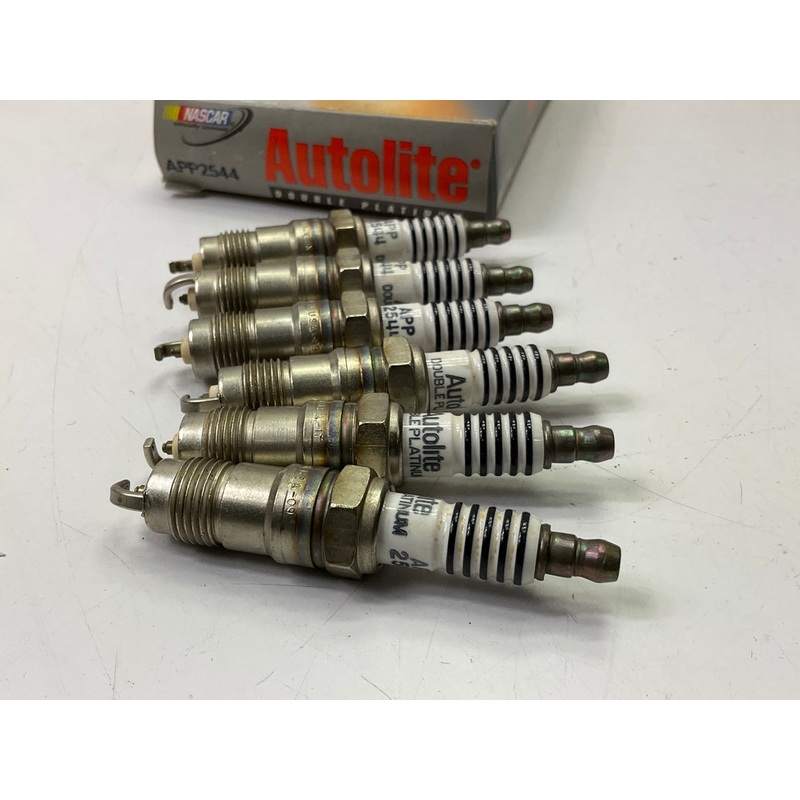 (6) Autolite APP2544 Spark Plugs For 1989-1995 Ford Thunderbird 3.8L V6