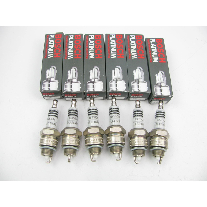 (6) Bosch 4222 Ignition Spark Plugs - Platnium
