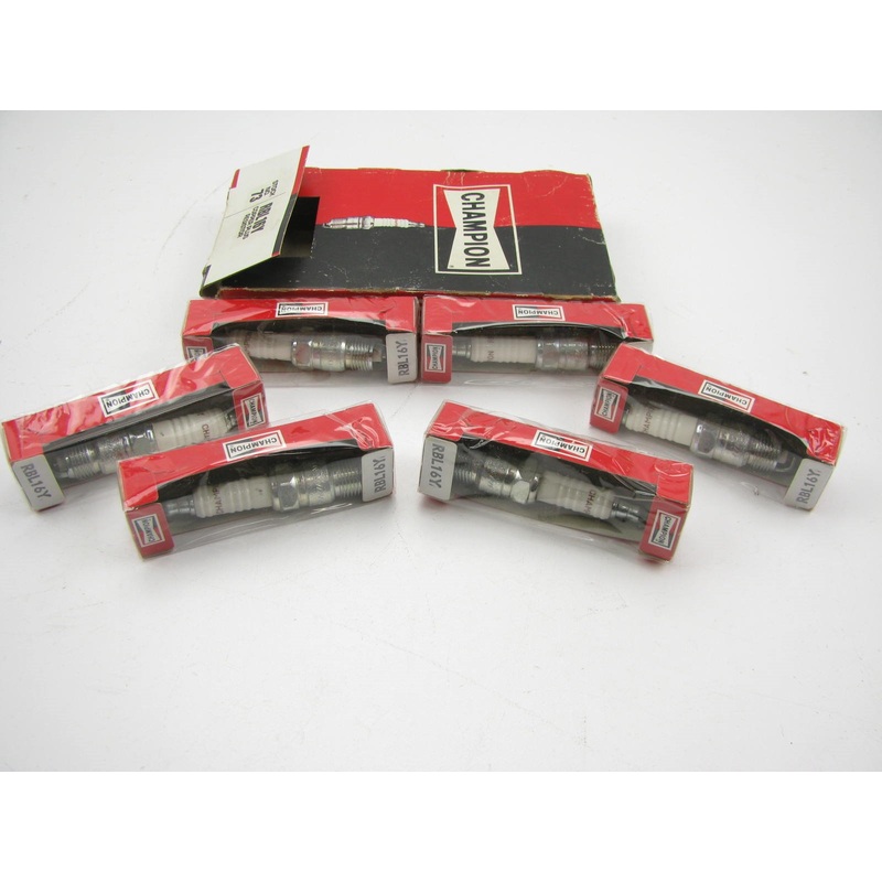 (6) Champion RBL16Y Spark Plugs 26 16 ARF62 5020 1127 2230