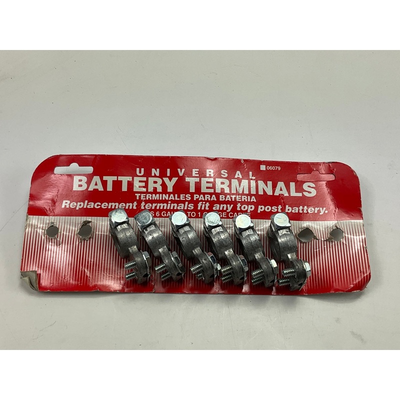 (6) East Penn Deka 06079 Top Post Battery Terminals