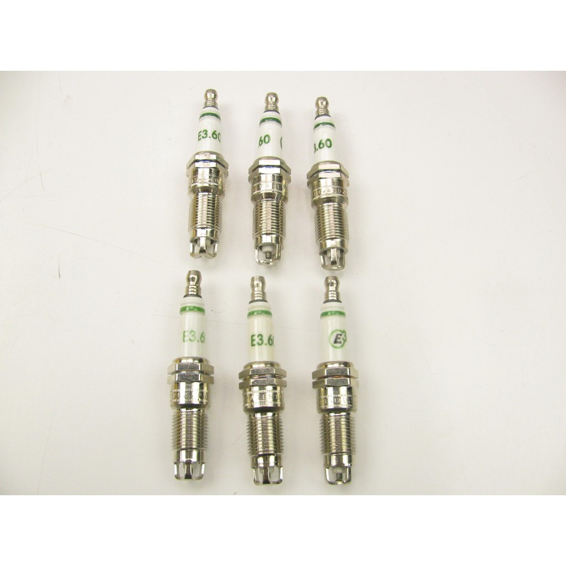 (6) NEW - OUT OF BOX E3 E3-60 Performance Spark Plug - 5/8'' Hex 0.708'' Reach