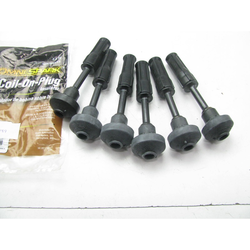 (6) Omnispark CP094 Direct Coil On Plug Boots For 1992-94 Nissan Maxima 3.0L-V6