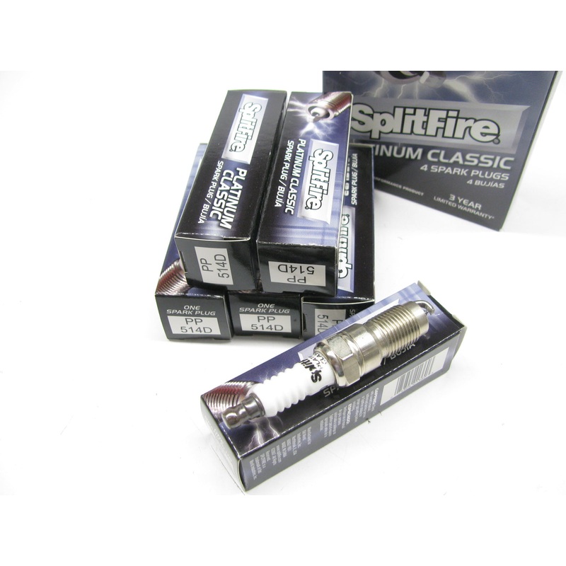 (6) Splitfire PP514D PERFORMANCE Spark Plugs For 2001-2007 Mazda B4000 V6 Type 2