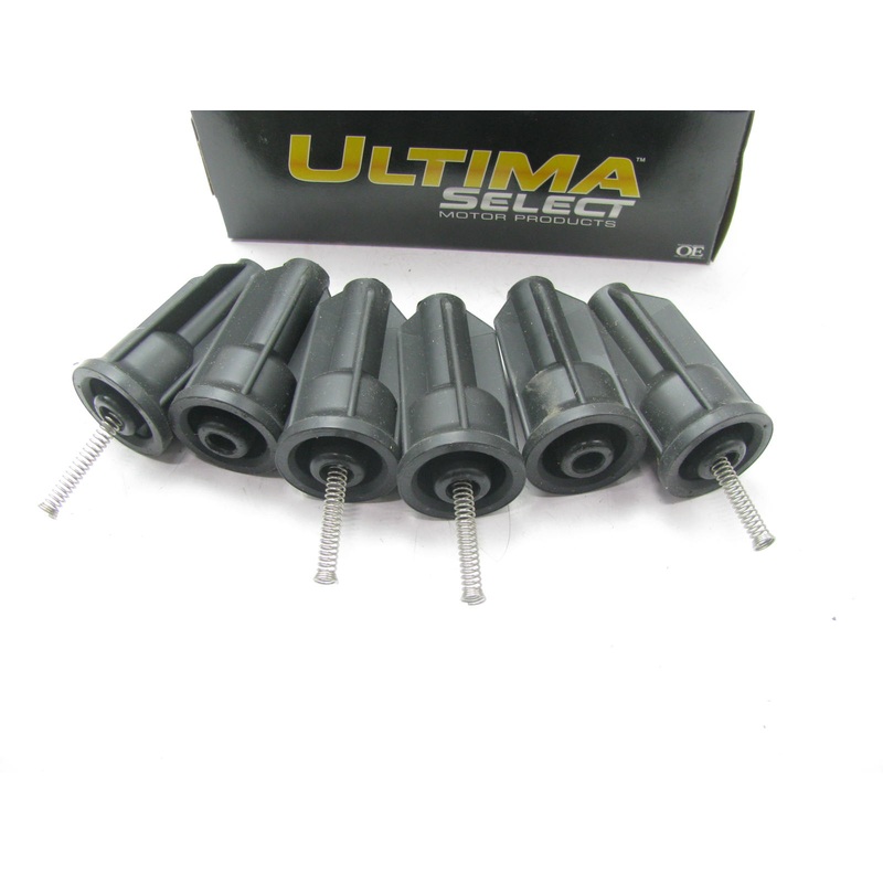 (6) Ultima Select 99-128 Coil On Plug Boots - 2004-2006 Chevrolet GMC 4.2L-L6