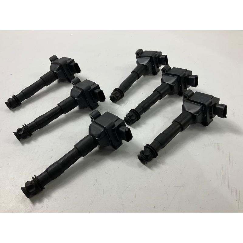 (6) UNBOXED Genuine OEM Beru 0040100021 Ignition Coil PORSCHE # 997.602.102.00