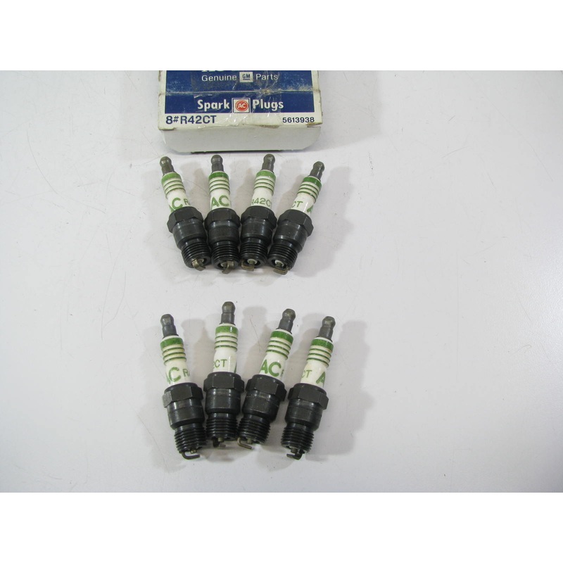 (8) Acdelco R42CT AC Ignition Spark Plugs - 5613938