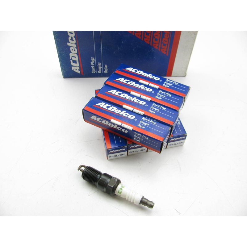 (8) Acdelco R43LTSM Spark Plugs Replaces 514 5326 5233 RS10LC AGSF24C TRF-1