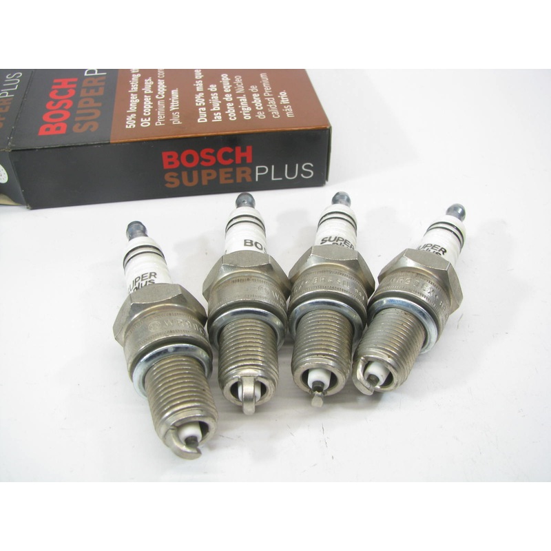 (4) Bosch 7313 Ignition Super Spark Plugs - 0242-225-624-3UZ RN5C RN5C013