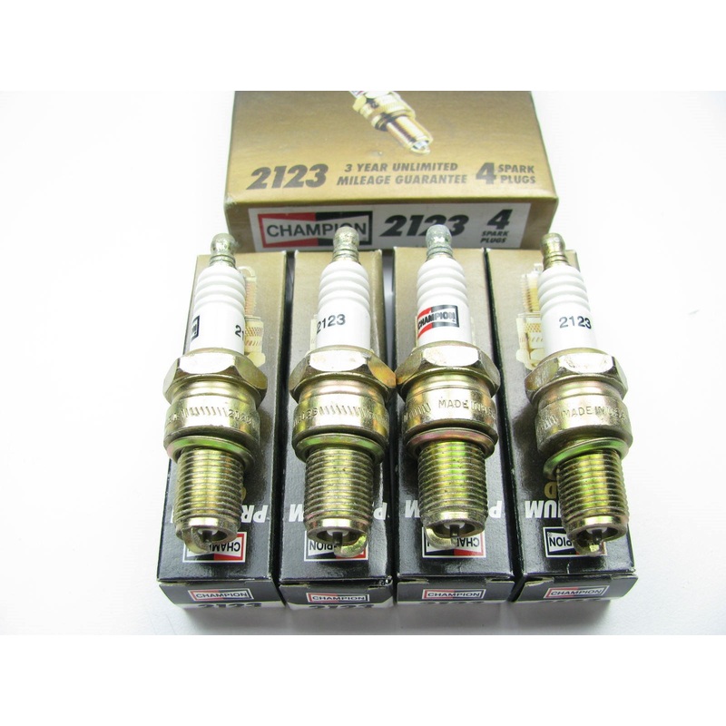 (4) Champion 2123 Ignition Spark Plugs