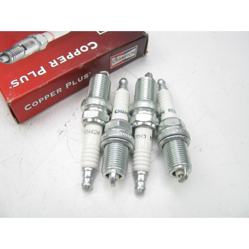 (4) Champion 430 Copper Plus Ignition Spark Plugs - RC9YC4