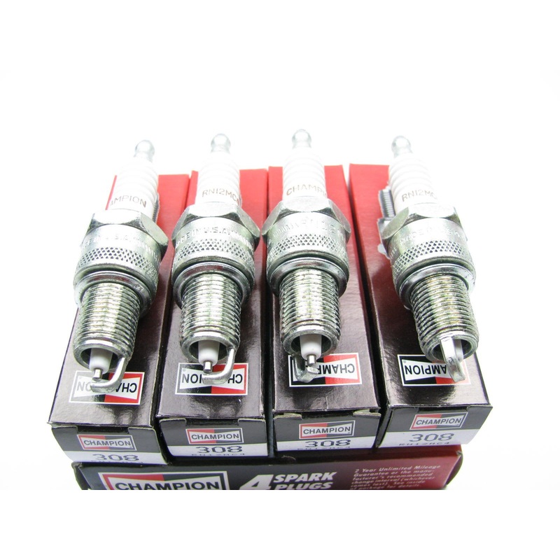 (4) Champion RN12MC4 Spark Plugs