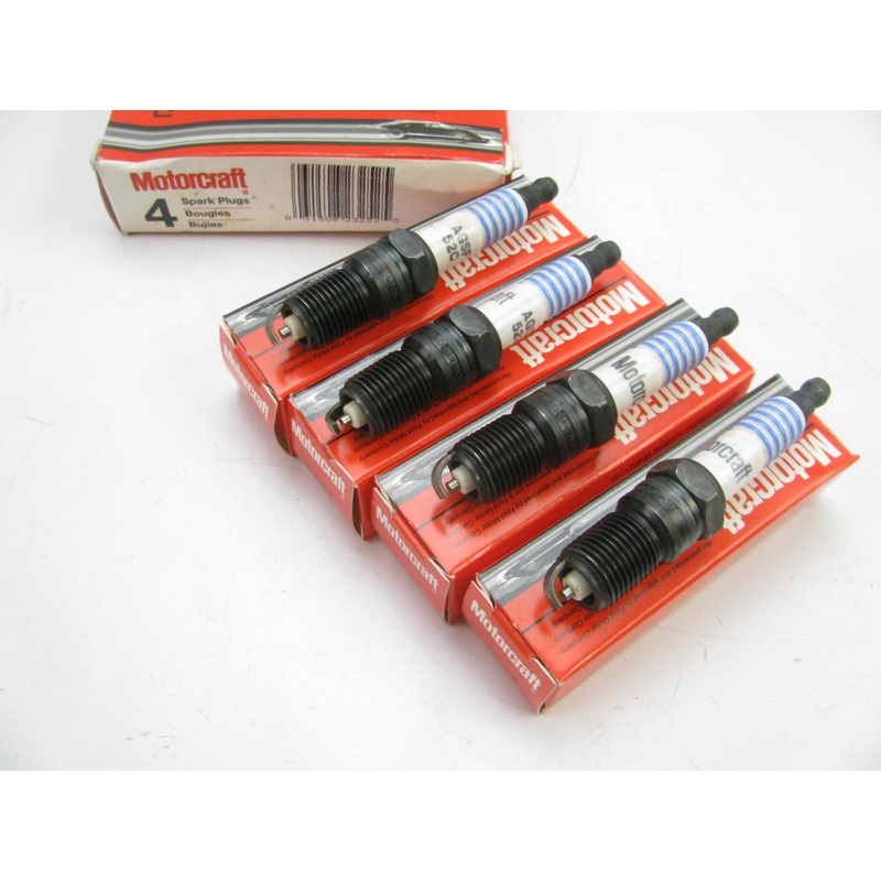 (4) Motorcraft AGSF52C Ignition Spark Plugs Replaces 5325 442 106