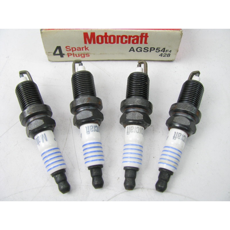 (4) Motorcraft AGSP54 Ignition Spark Plugs