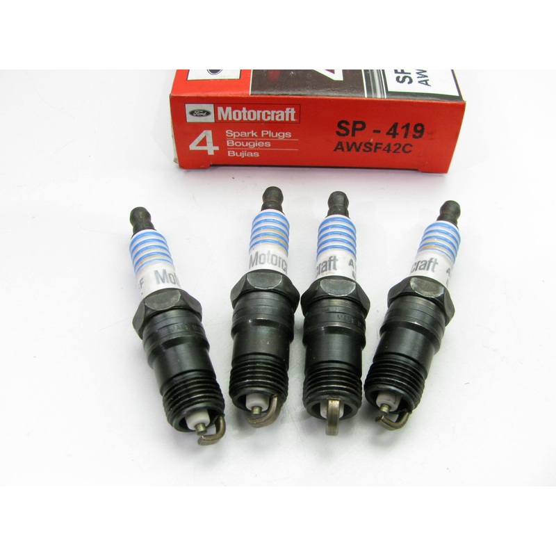 (4) Motorcraft SP-419 Spark Plugs