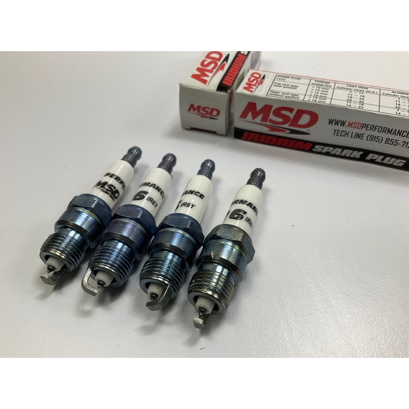(4) MSD 37234 Spark Plugs - 1995 Ford Mustang SVT Cobra R