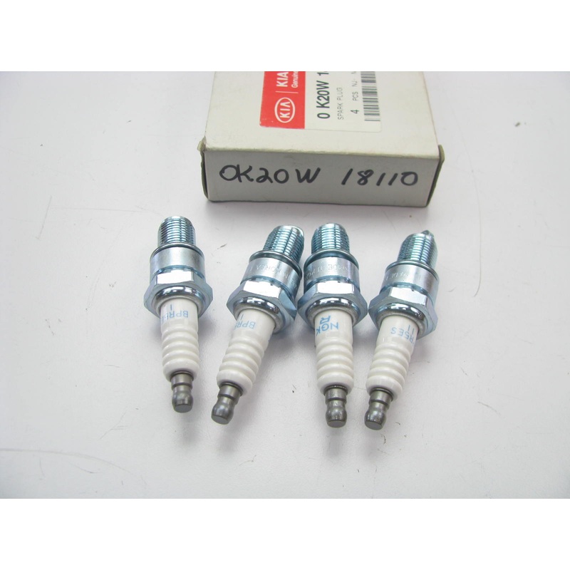 (4) NEW - OEM 0K20W18110 NGK BPR5ES11 Spark Plugs For 1994-2006 Kia 2.4L-L4
