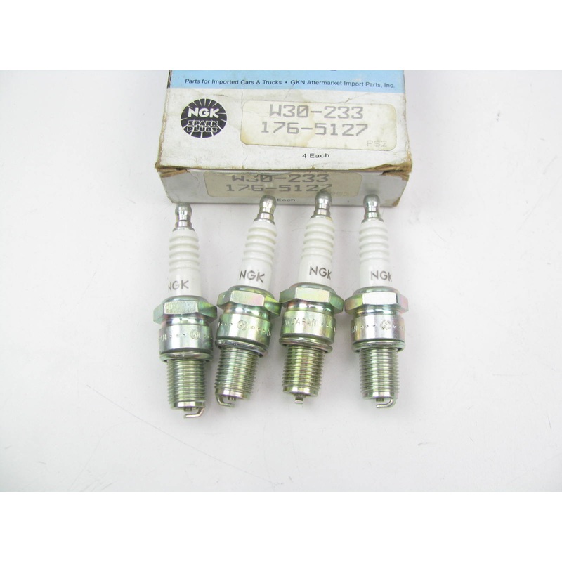 (4) NGK B7EB Spark Plugs In Beck Arnley Box