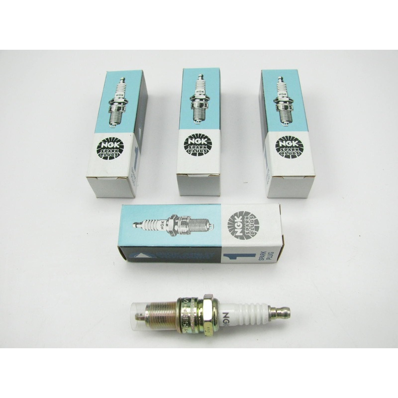 (4) NGK BP6EKA Ignition Spark Plugs