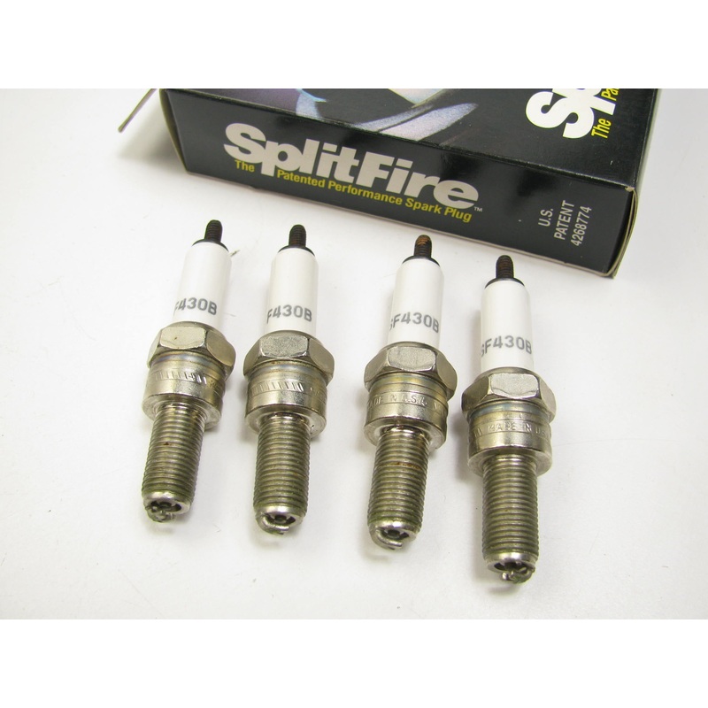 (4) Splitfire SF430B PREMIUM Performance Spark Plugs