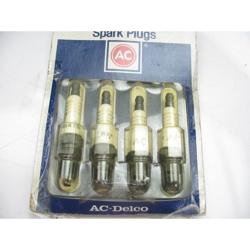 (4) Acdelco R44TSX AC Ignition Spark Plugs - 5614370