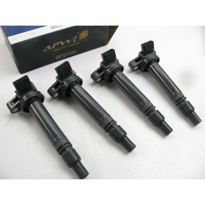 (4) Apwi CLS1073 Direct Ignition Coils For 2000-2006 Pontiac Toyota 1.8L