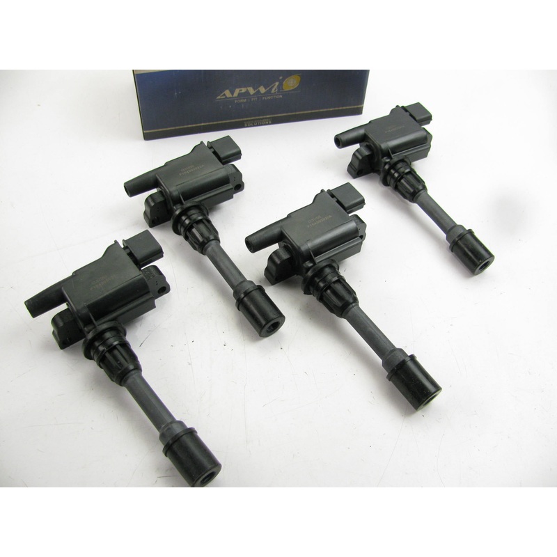 (4) Apwi CLS1098 Ignition Coils For 2001-2003 Mazda Protege 2.0L I4