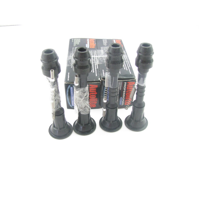 (4) Autolite 50038-1 Direct Coil On Plug Boots For 2002-2006 Sentra 1.8L QG18DE