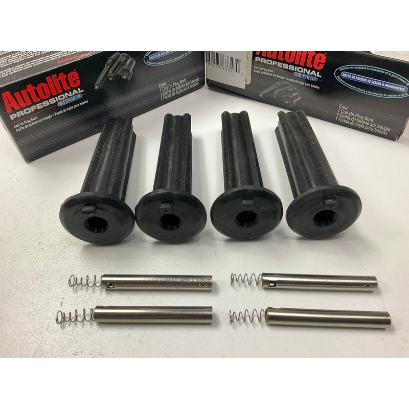 (4) Autolite 50052-1 Direct Coil On Plug Boot For 2003-2011 GM Saab 2.0L-L4