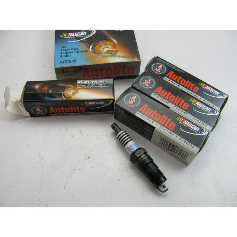 (4) Autolite AP2546 Ignition Spark Plugs - Platnium