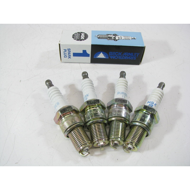 (4) Beck Arnley 176-5155 NGK BUR6EB Spark Plugs 80-85 Honda 1.3L 1.5L 1.6L 1.8L