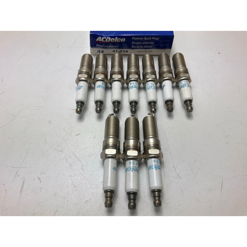 (10) Acdelco 41-834 Double Platinum Spark Plugs