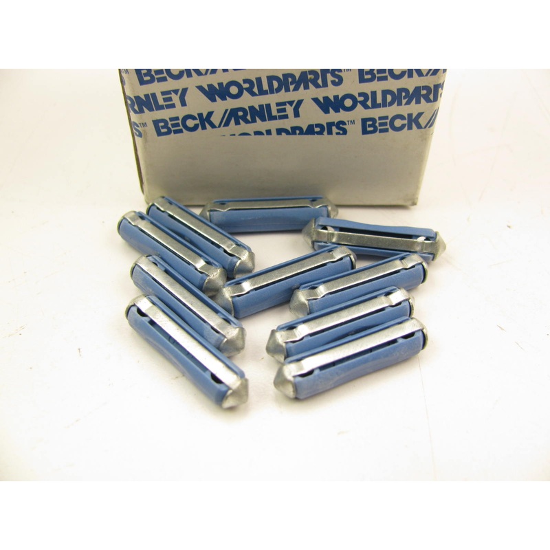 (10) Beck Arnley 178-3026 25A AMP BLUE Ceramic Fuses