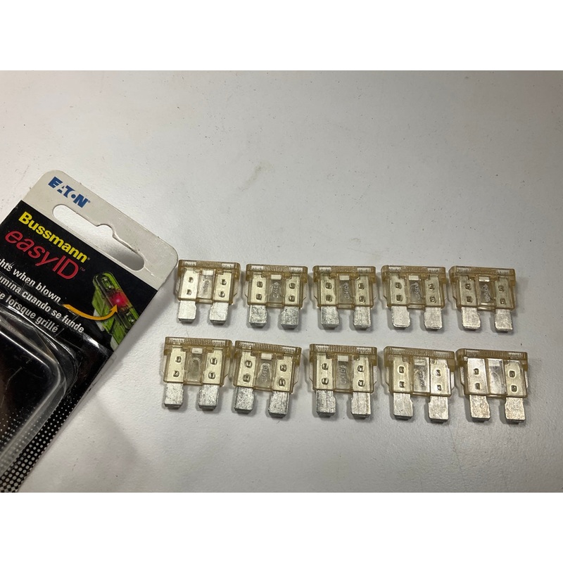 (10) Bussmann VP-ATC-25ID Easy ID 25 Amp Fuse - Lights When Blown