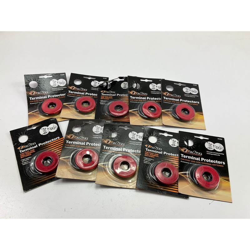 (10) Deka 01253 Side / Top Post Battery Felt Terminal Protectors Anti Corrosion