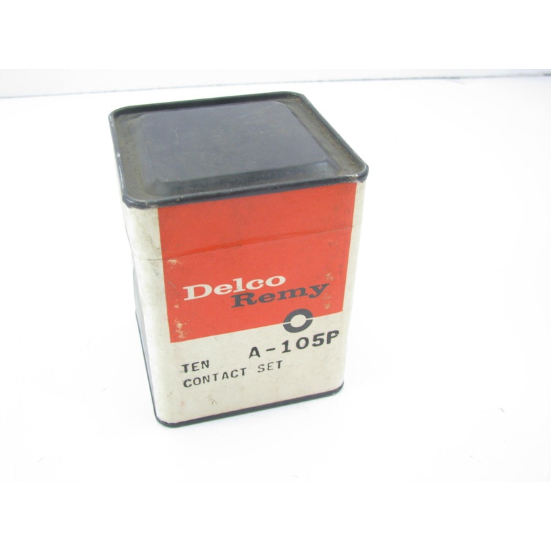 (10) Delco Remy A105P Contact Points For 1956 Nash Ambassador V8, 55-56 Packard