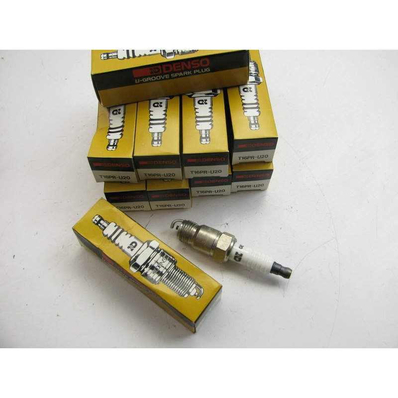 (10) Denso T16PR-U20 Ignition Spark Plugs